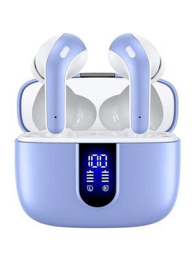 Bluetooth Headphone Wireless Earbud Airpods Pro 2 Charging Case Waterproof PURPL